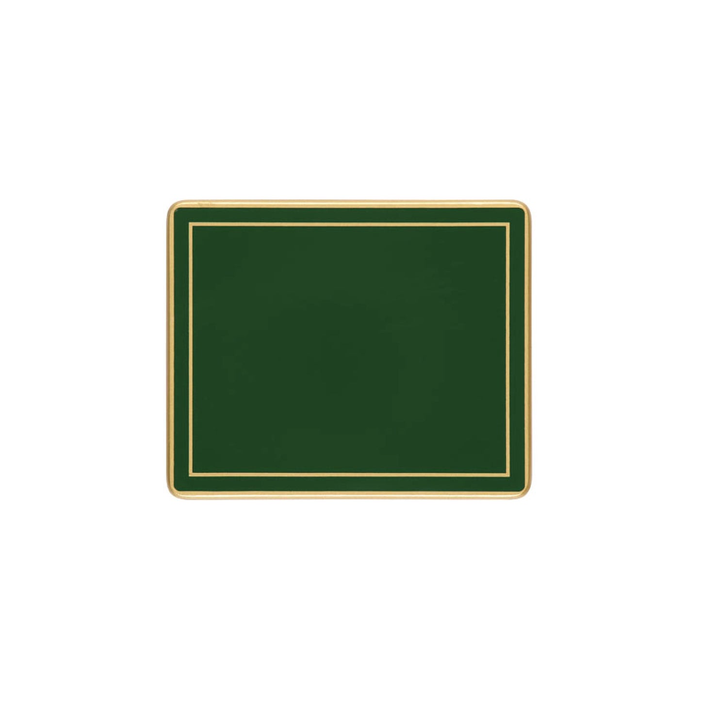 Bottle Green Screened Coasters