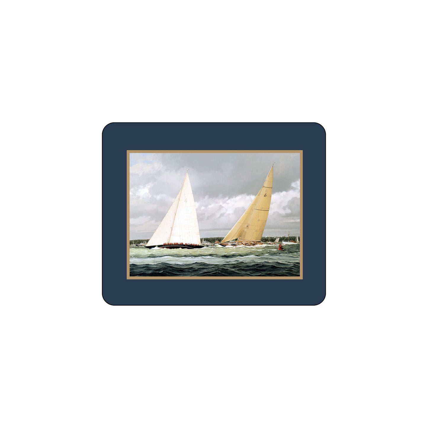 Melamine Coasters J Class Yachts