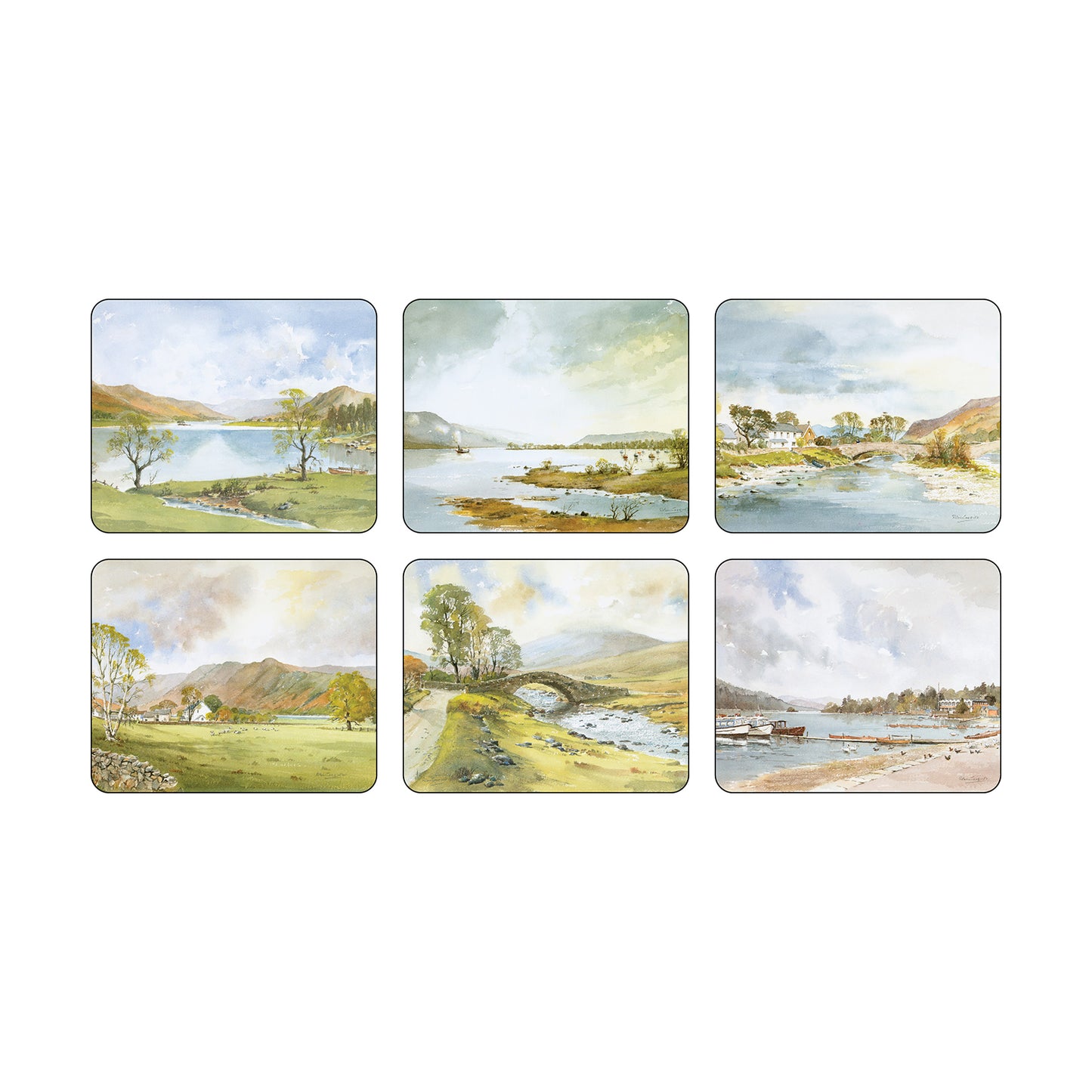 Melamine Coasters Lake District