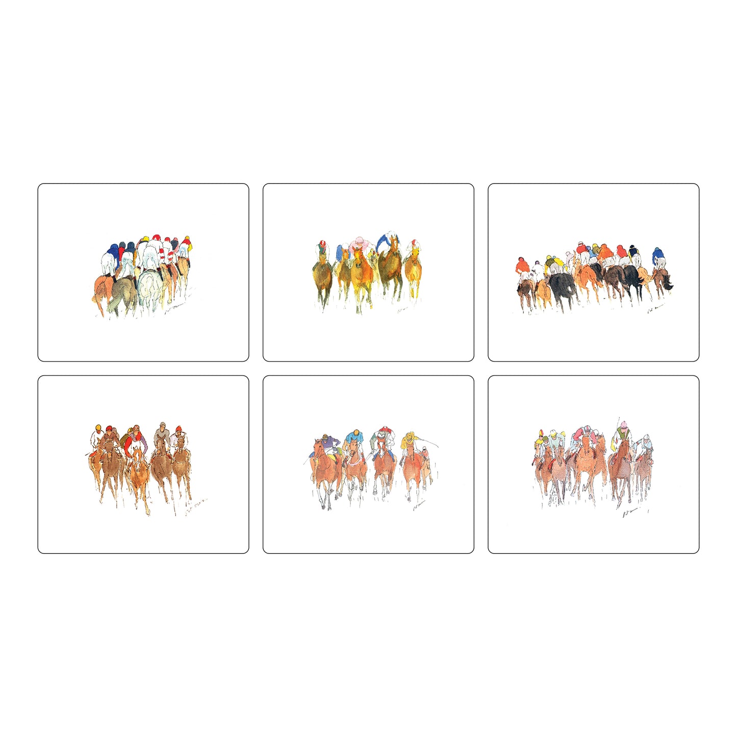 Melamine Tablemats Racing