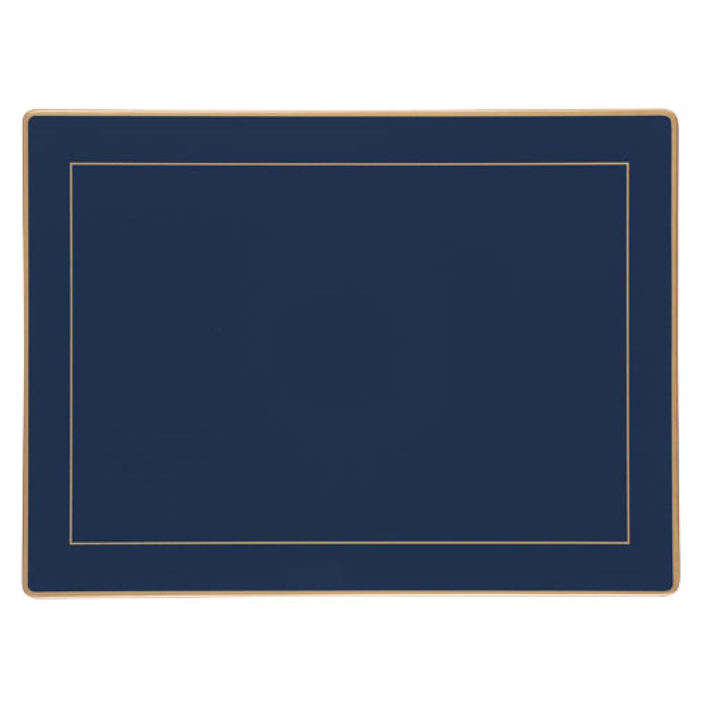 Oxford Blue Screened Continental Placemats