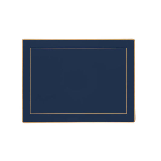Oxford Blue Screened Placemats