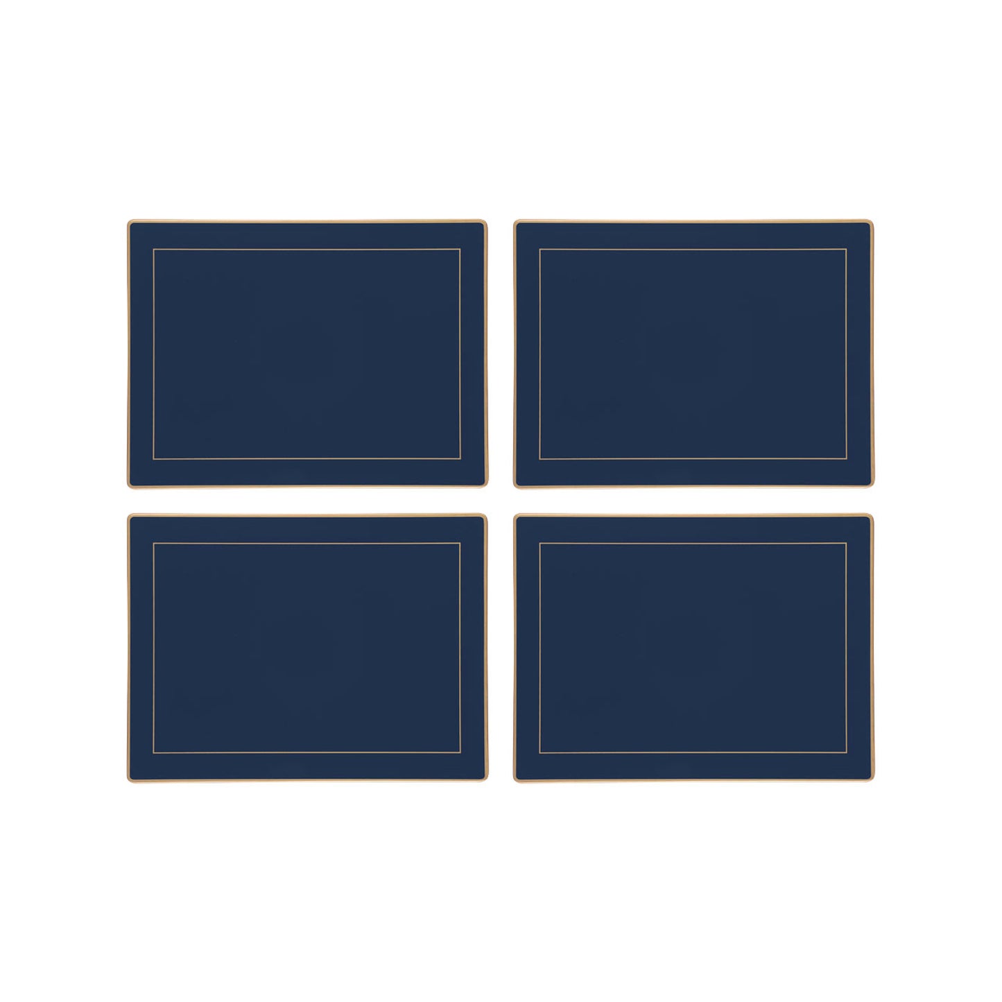 Oxford Blue Screened Placemats