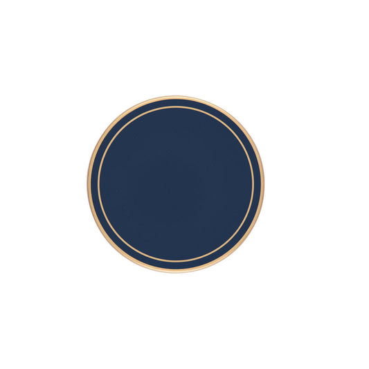 Oxford Blue Screened Round Coasters