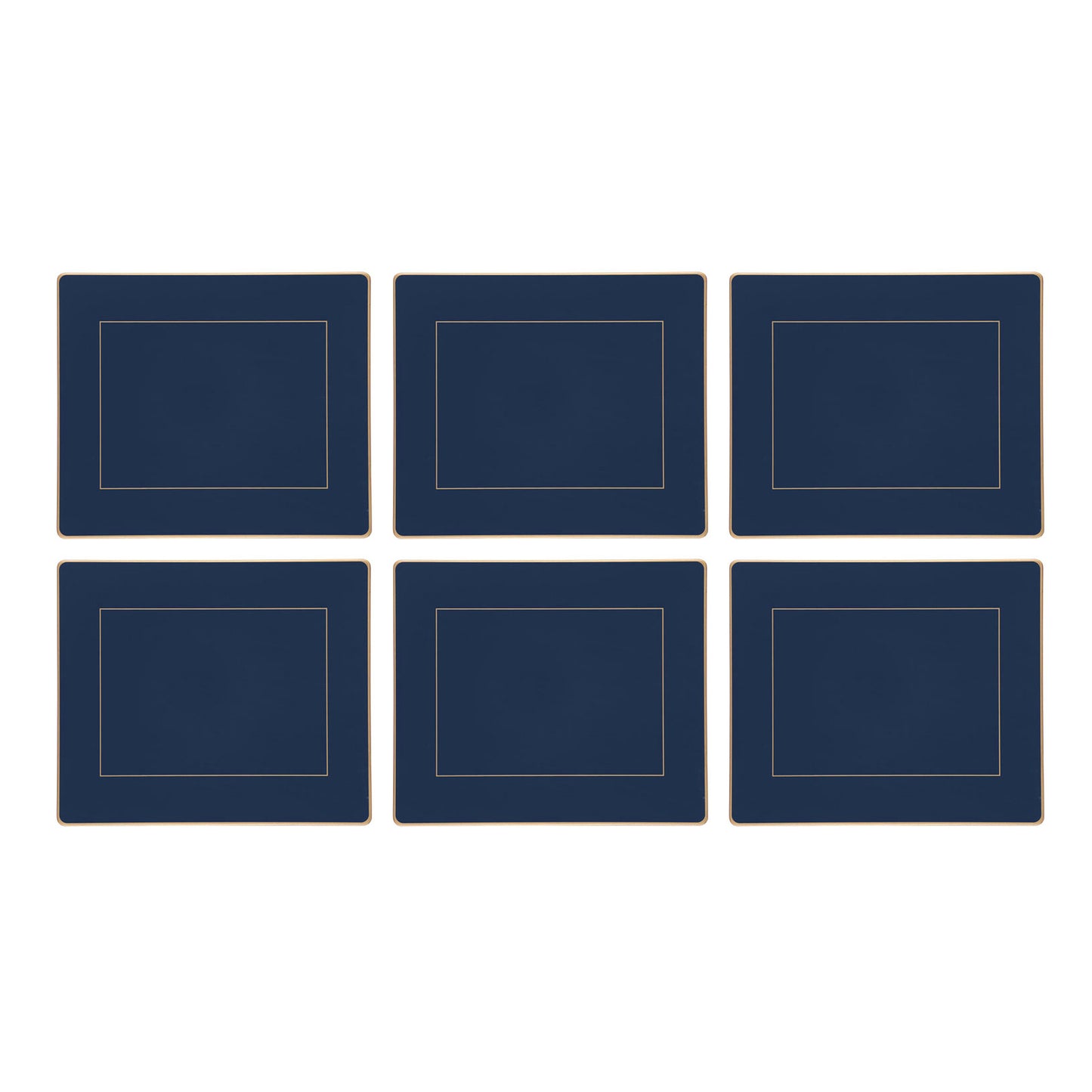 Oxford Blue Screened Tablemats