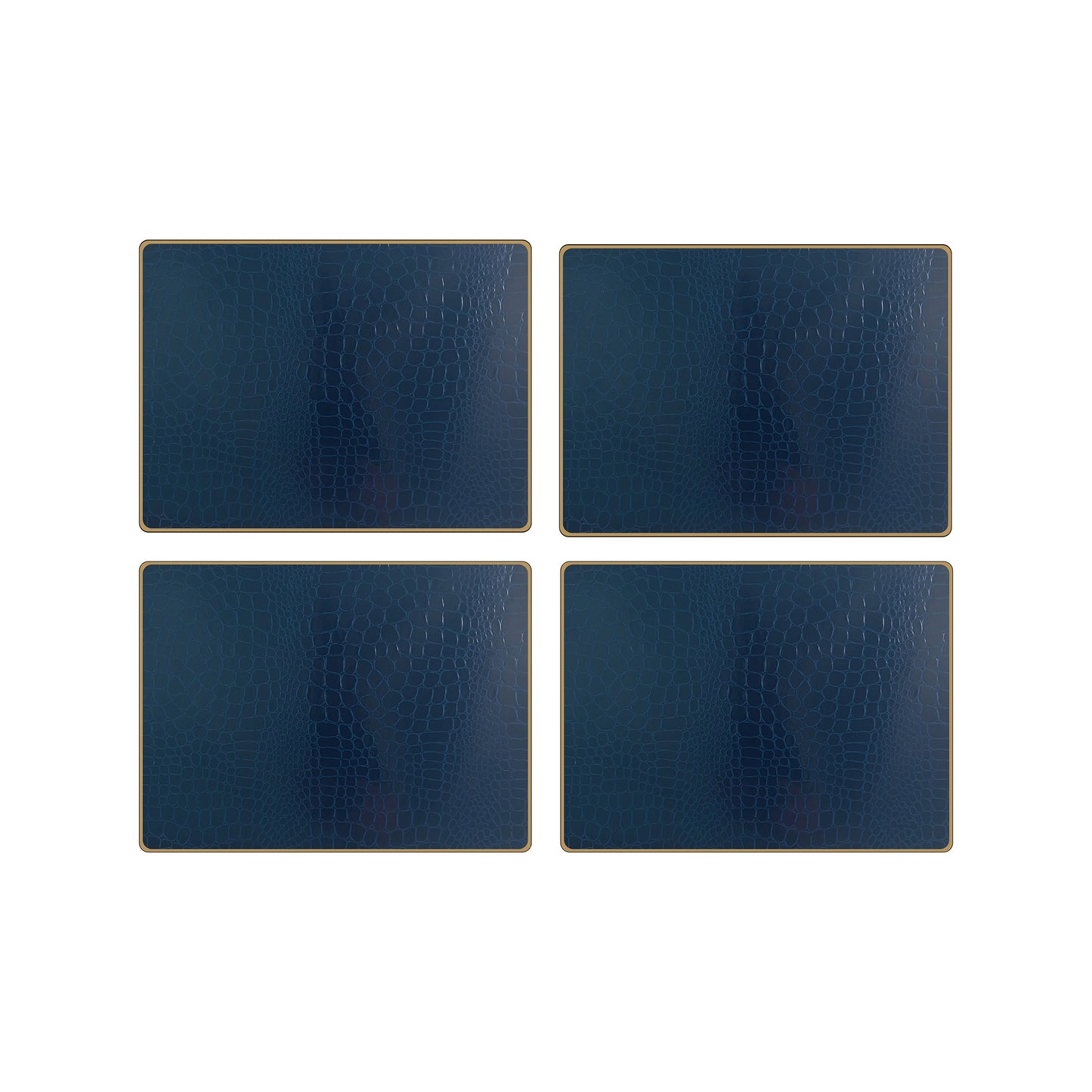 Texture Placemats Croc Blue