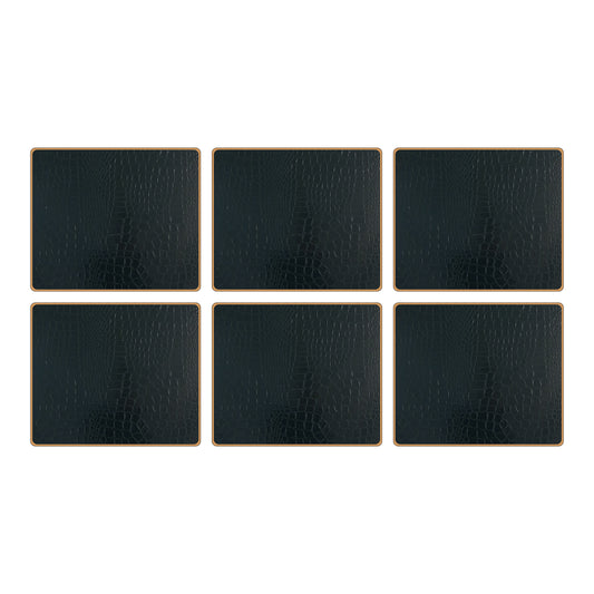 Texture Tablemats Croc Green