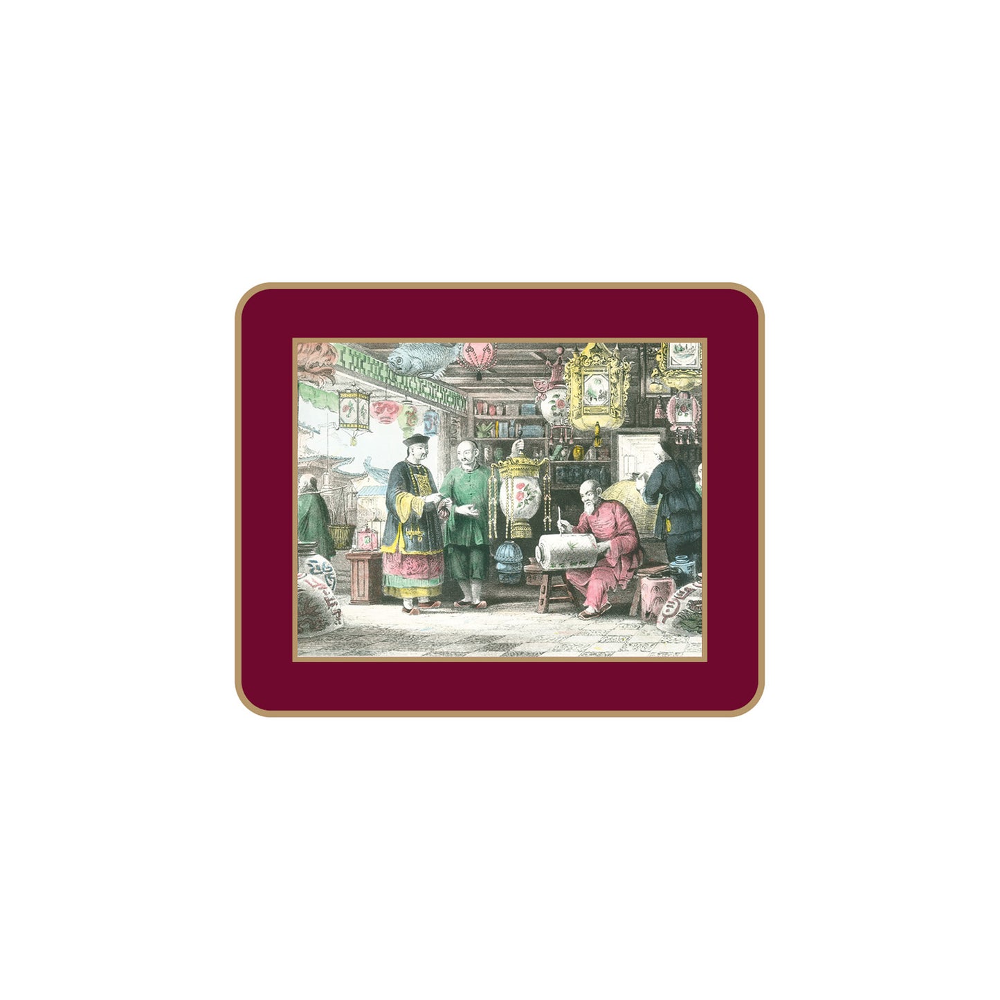 Traditional Coasters Chinese Engravings