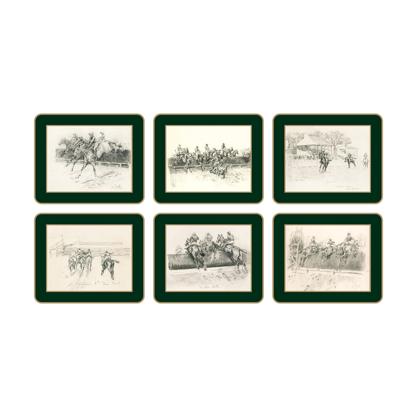 Traditional Coasters Peter Biegel Collection