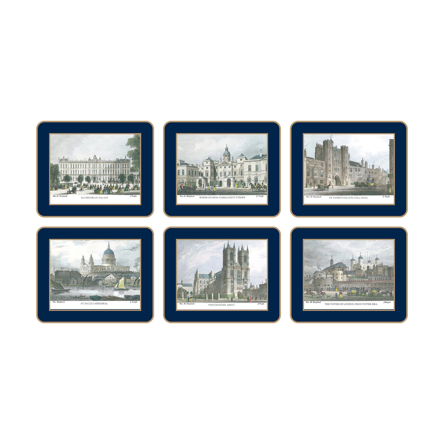 Traditional Coasters Shepherds London OB