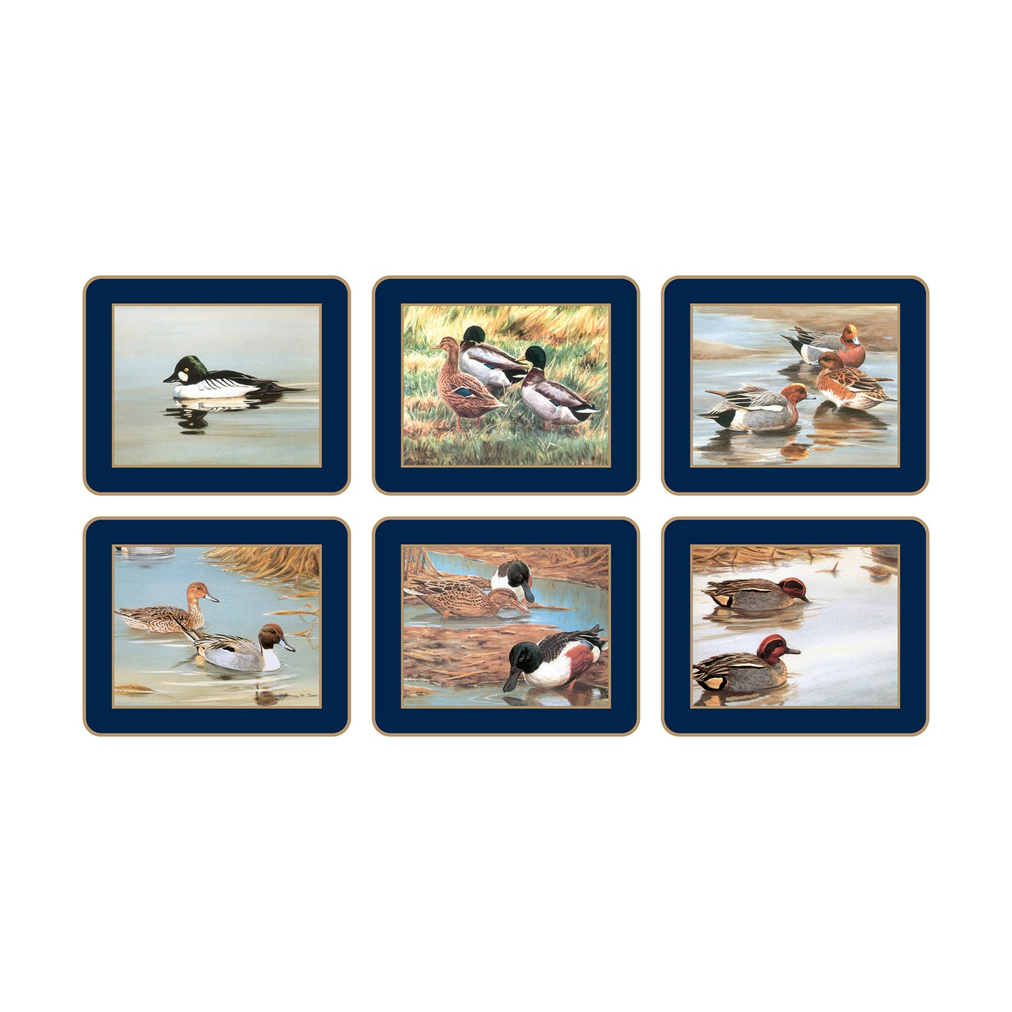 Traditional Coasters Wildfowl