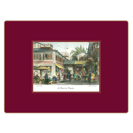 Traditional Continental Placemats Chinese Engravings