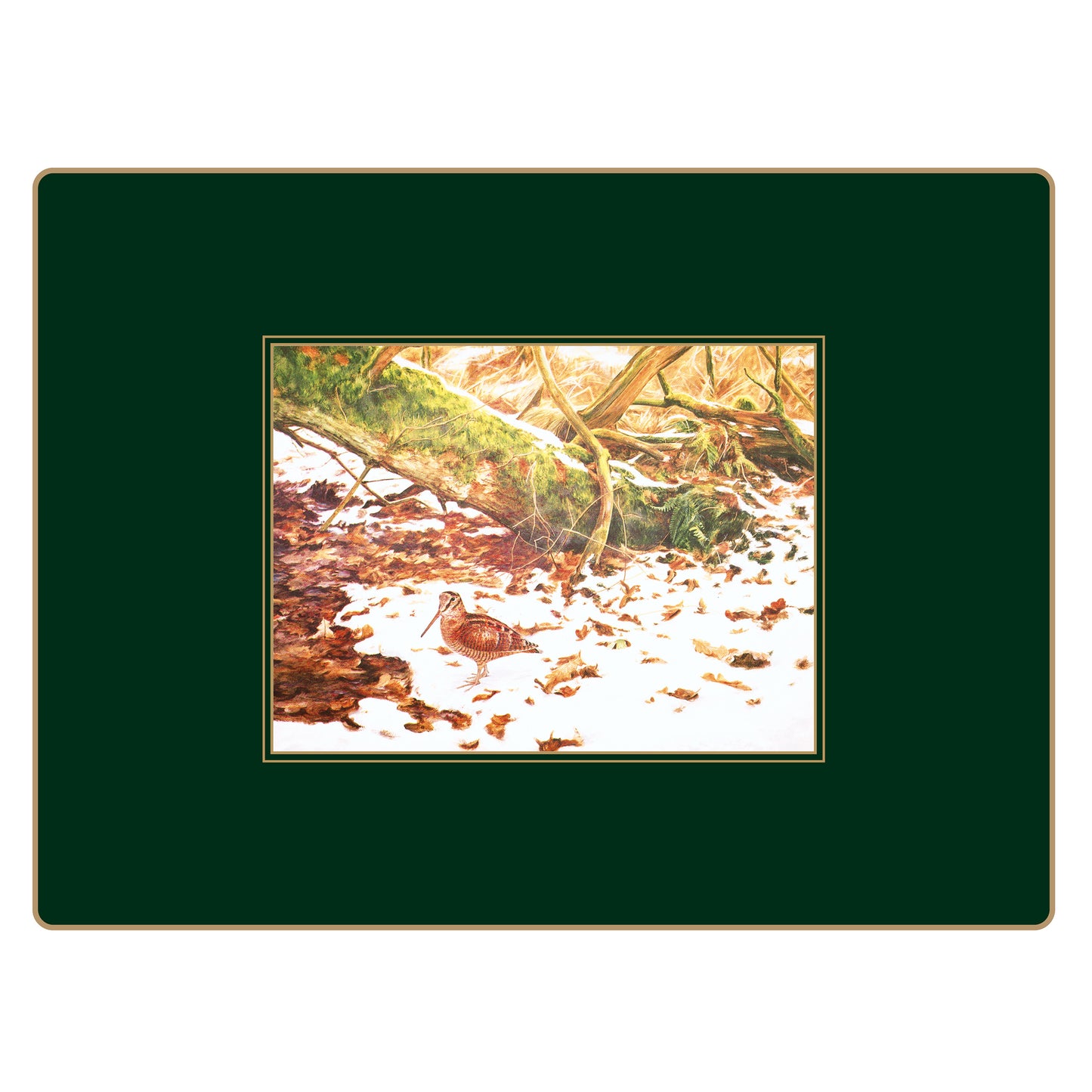 Traditional Continental Placemats Game Birds