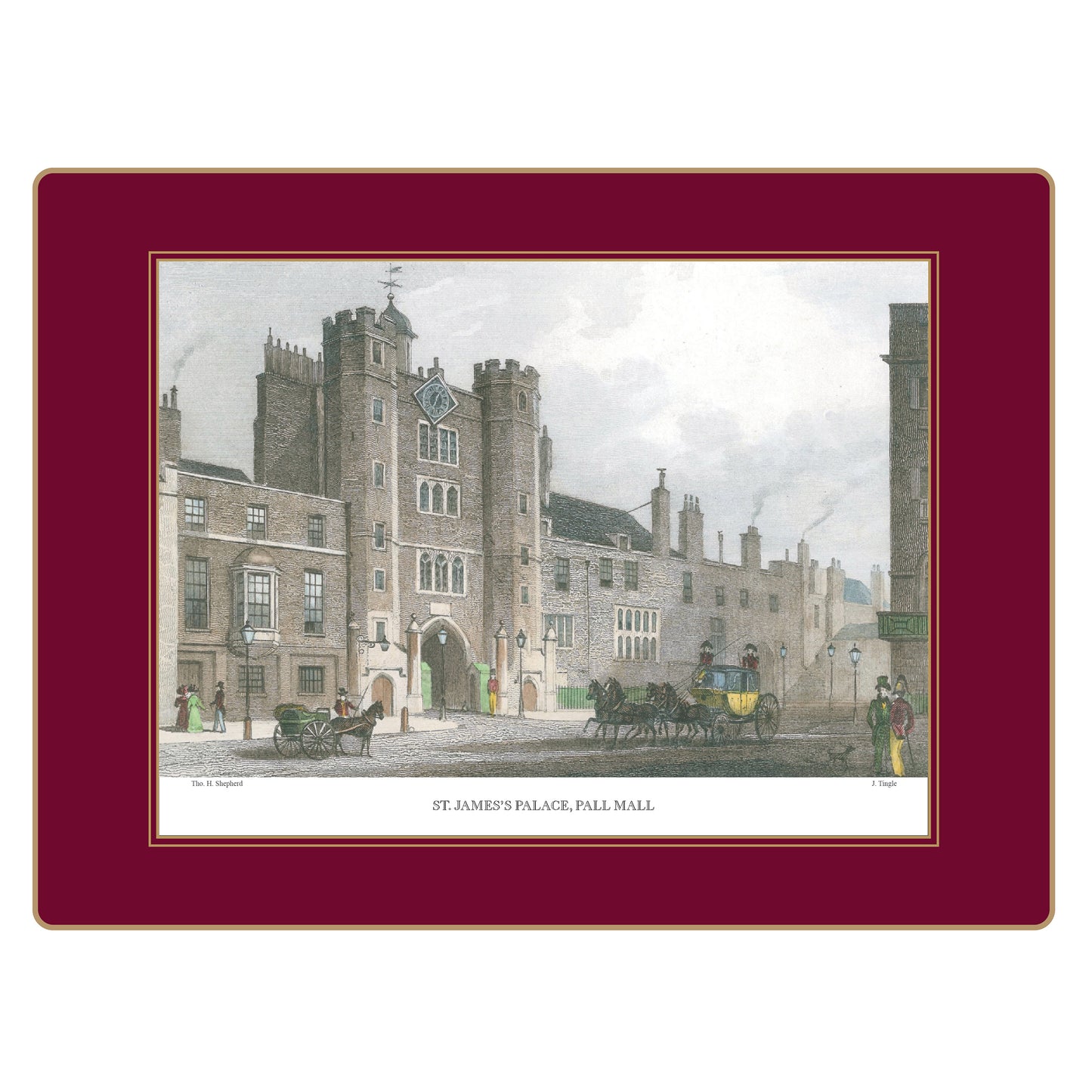 Traditional Continental Placemats Shepherds London (RR)