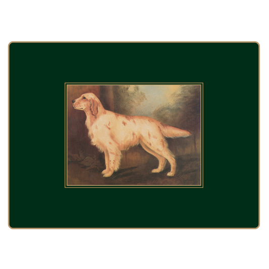 Traditional Continental Placemats Sporting Dogs