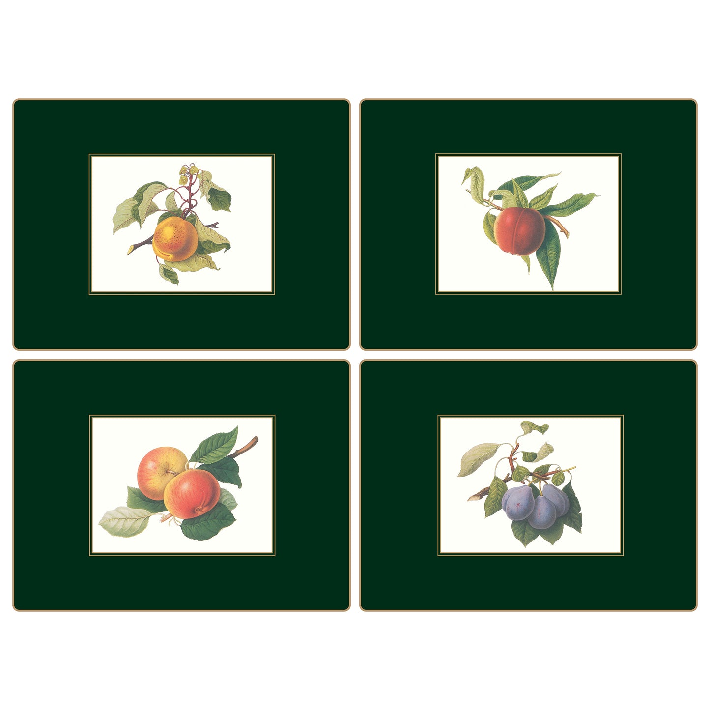 Traditional Continental Placemats Hooker Fruits