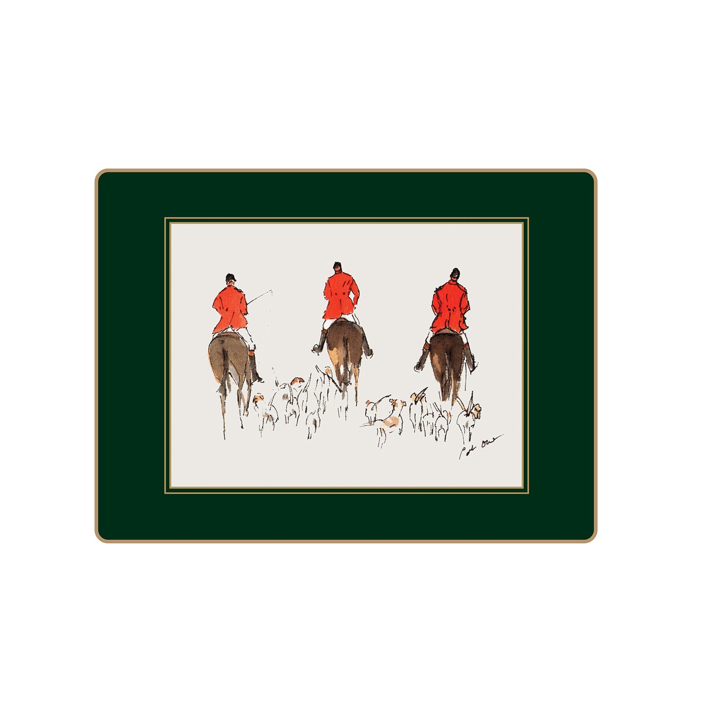 Traditional Placemats Hunting (PO)