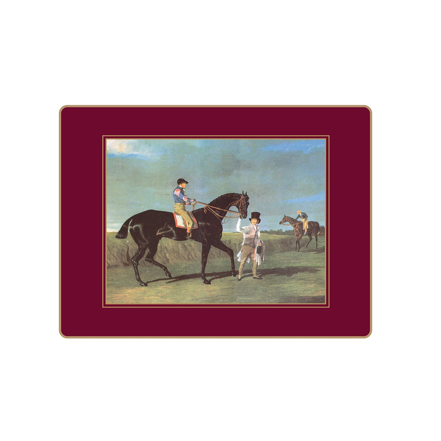Traditional Placemats Racehorses