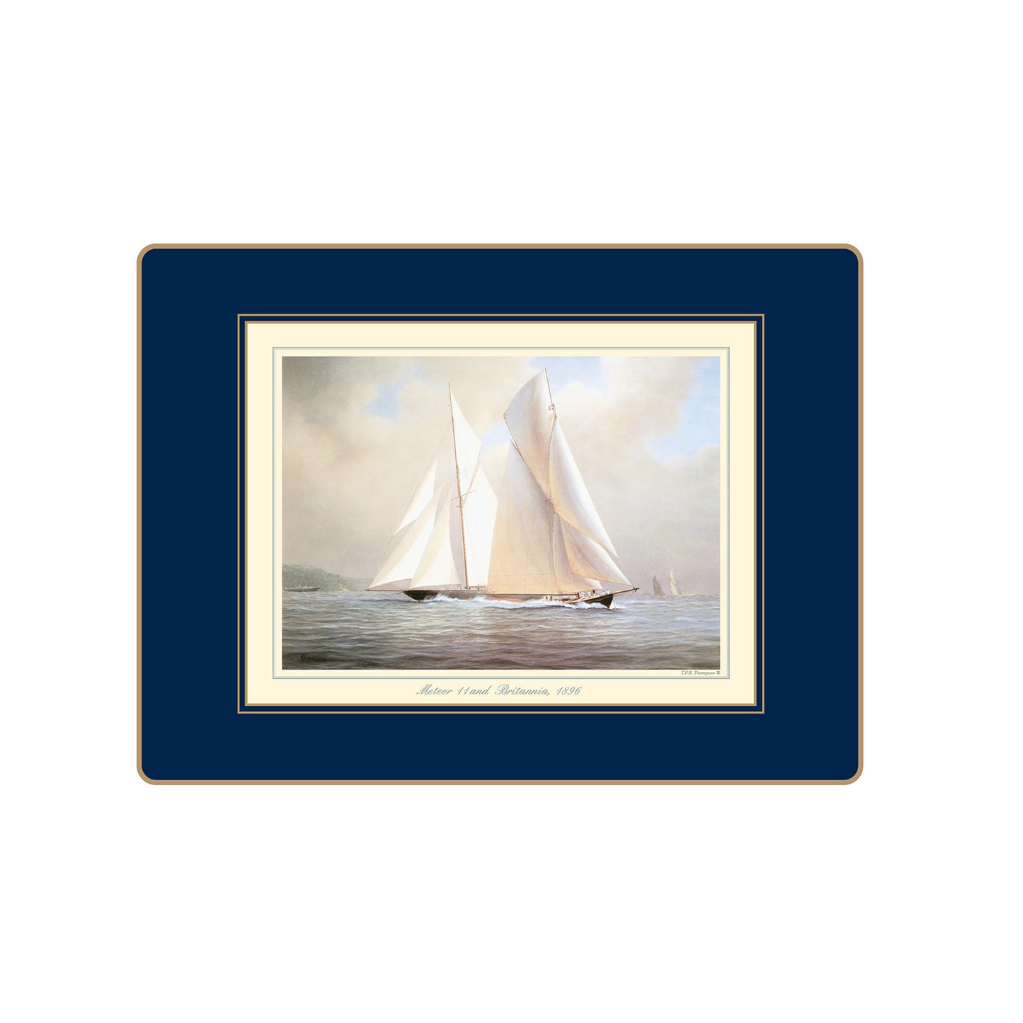 Traditional Placemats Racing Yachts