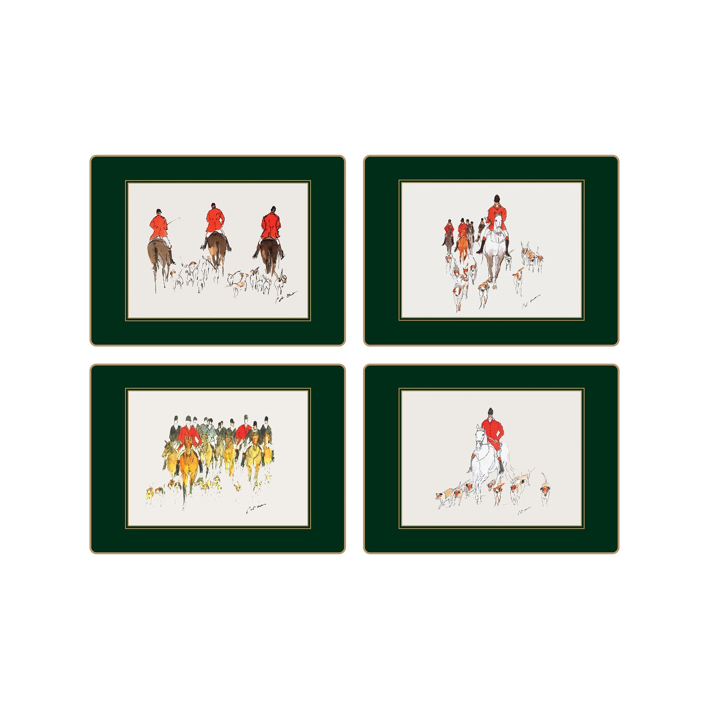 Traditional Placemats Hunting (PO)