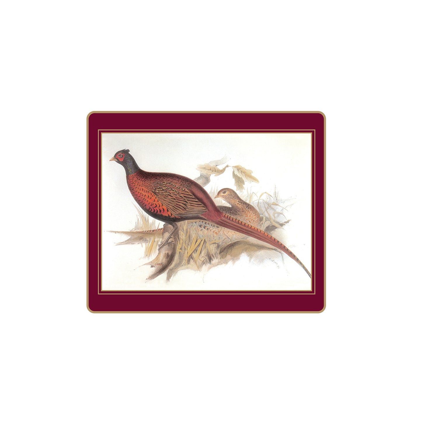 Traditional Tablemats Gould Game Birds