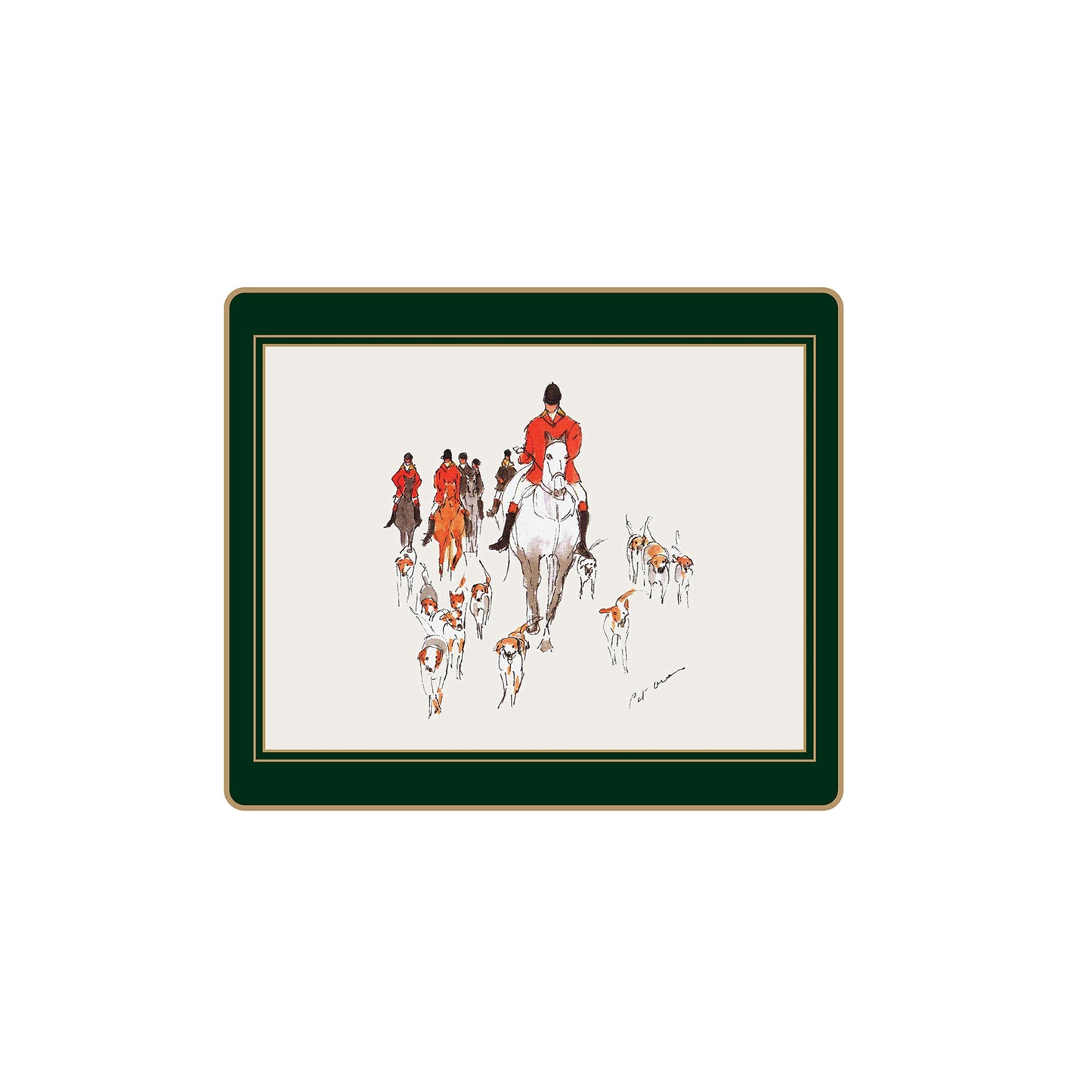 Traditional Tablemats Hunting (PO)