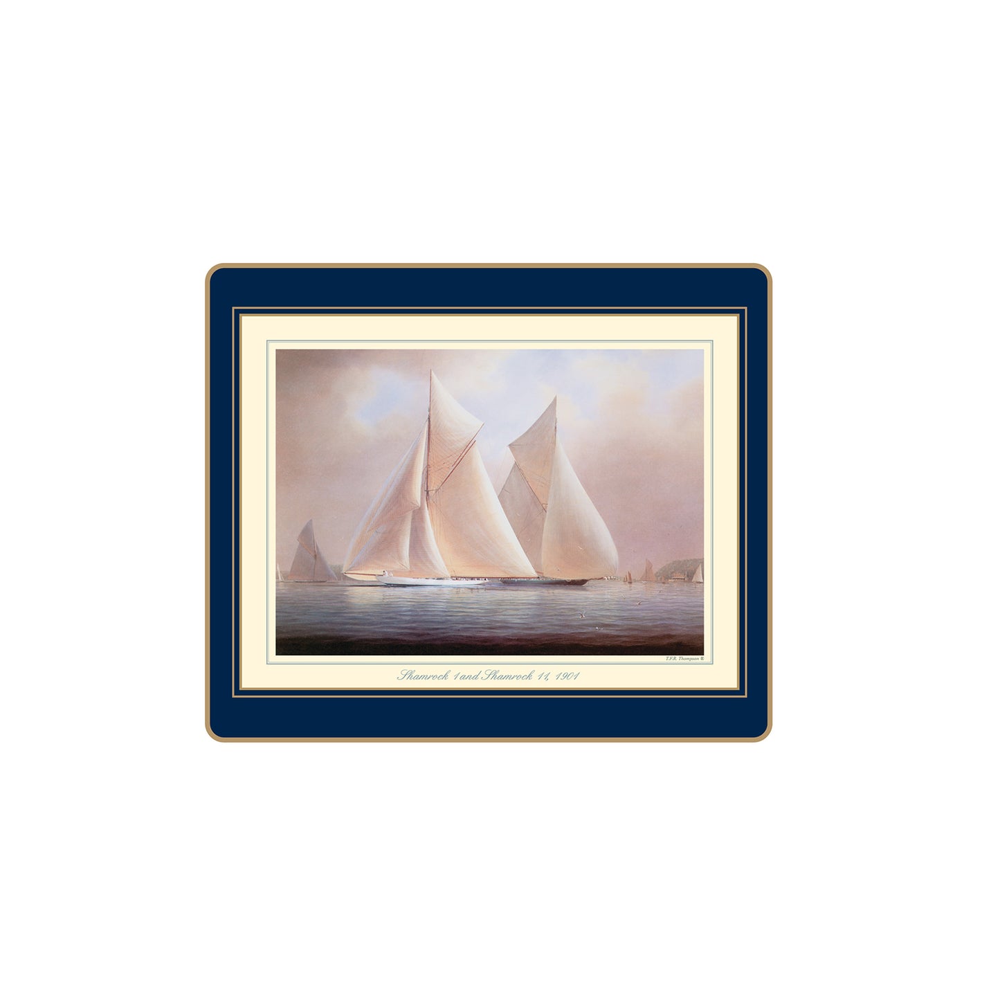 Traditional Tablemats Racing Yachts