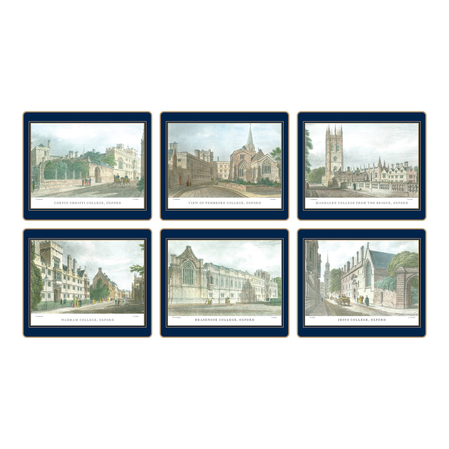 Traditional Tablemats Oxford Views