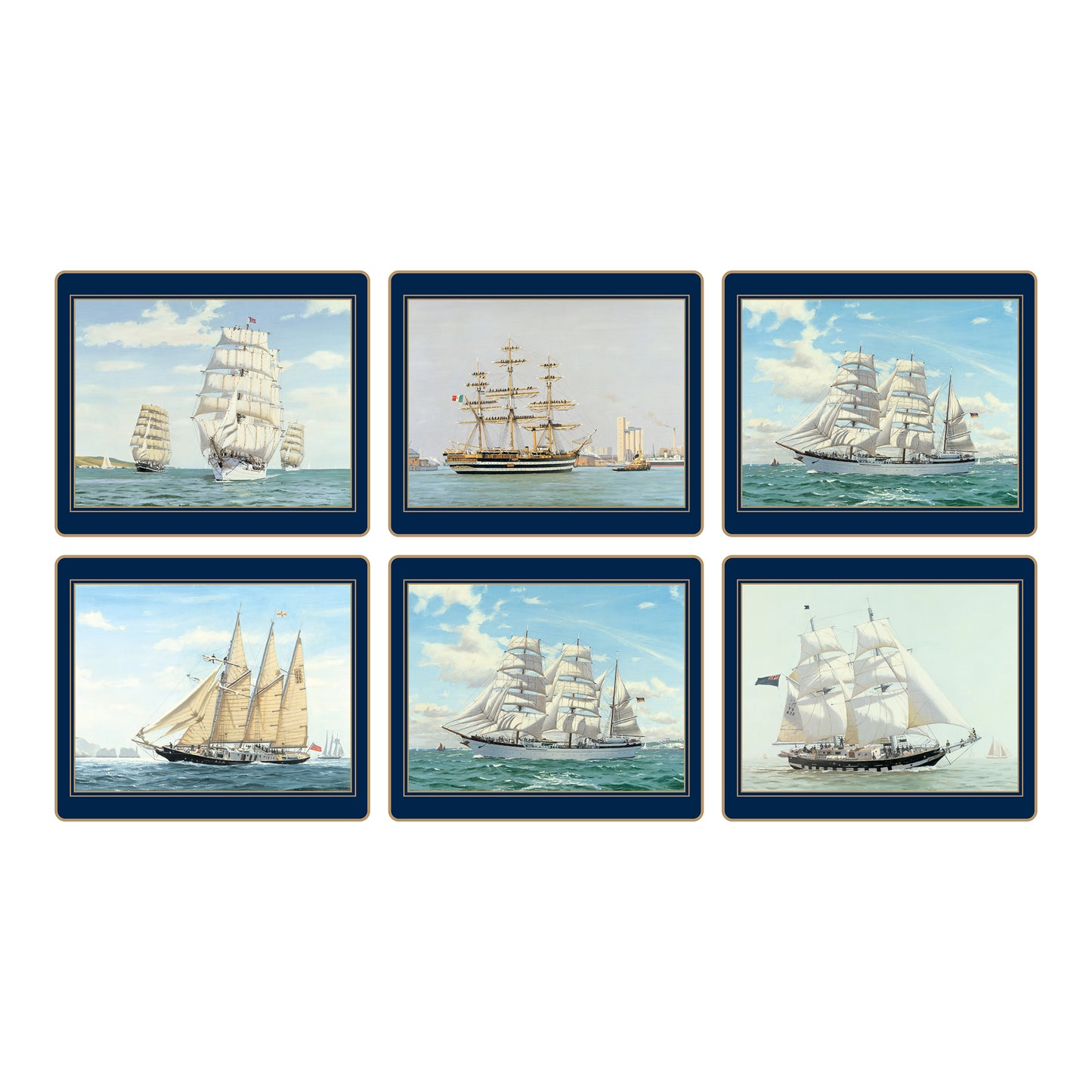 Traditional Tablemats Tall Ships