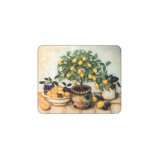 Melamine Coasters Lemon Tree
