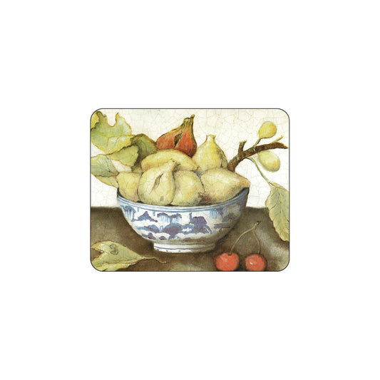 Melamine Coasters Mediterranean Fruit