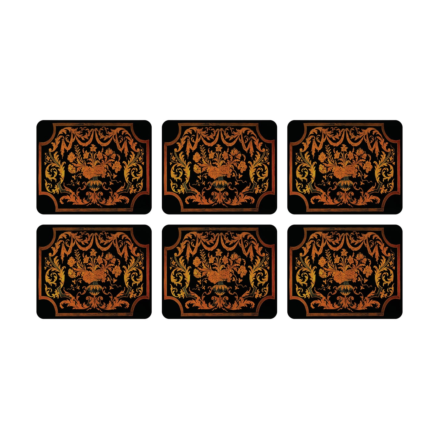 Melamine Coasters Marquetry