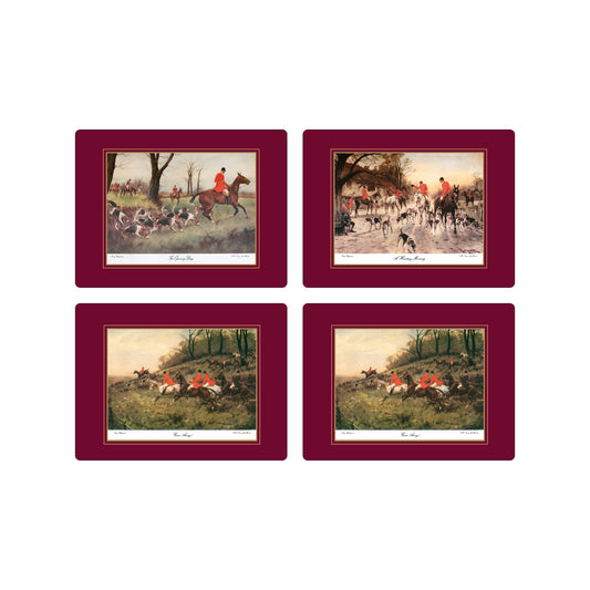 Melamine Placemats Hunting Scenes