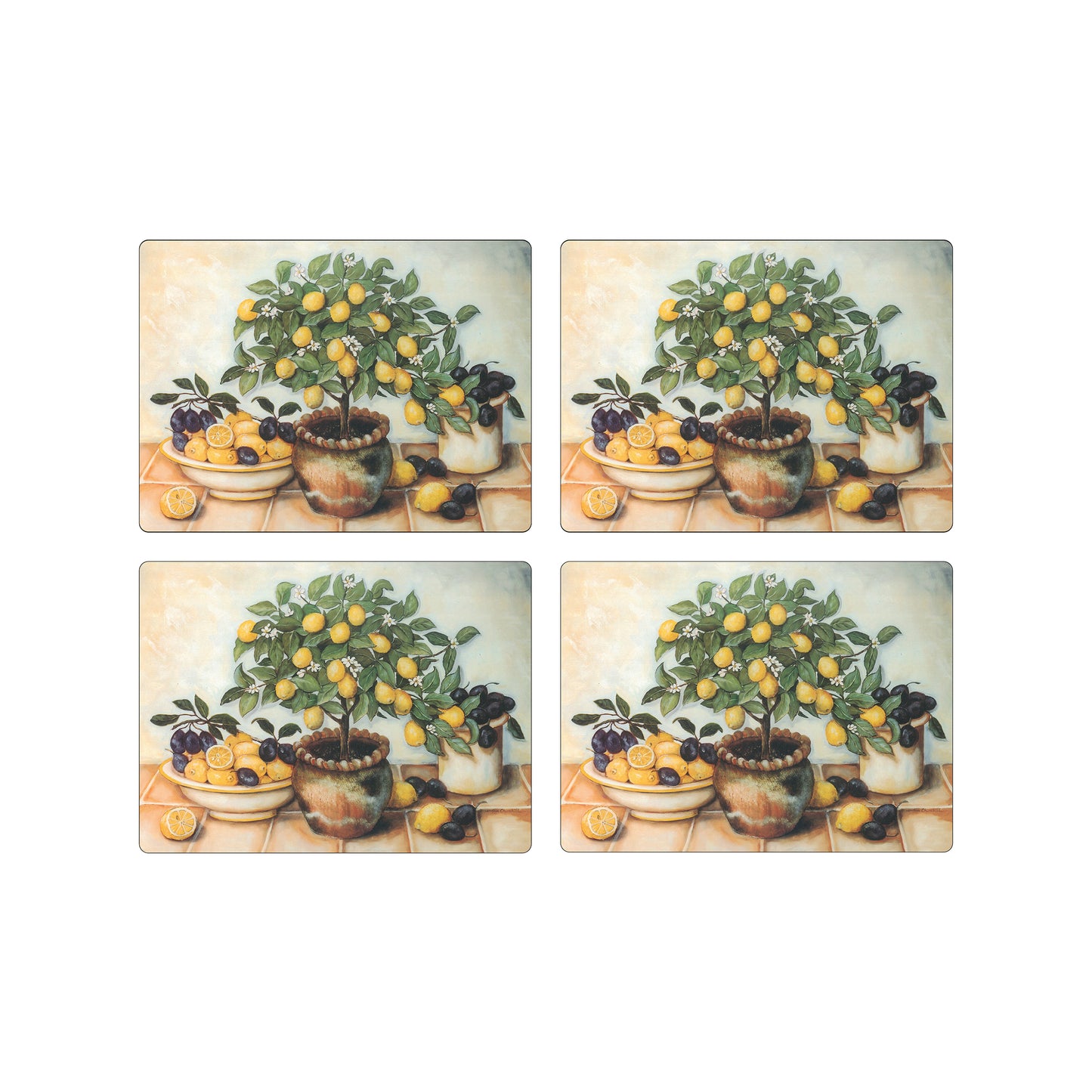 Melamine Placemats Lemon Tree