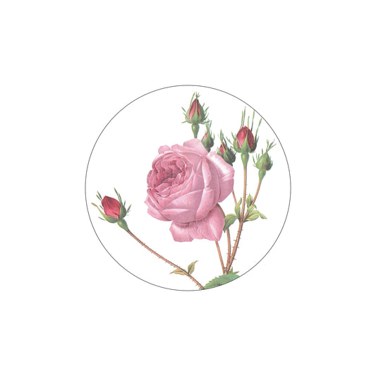 Melamine Round Placemats Redoute Roses