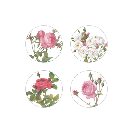 Melamine Round Placemats Redoute Roses