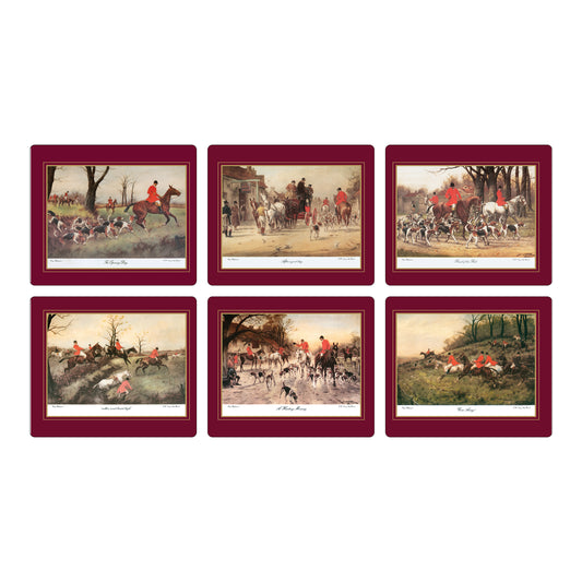 Melamine Tablemats Hunting Scenes