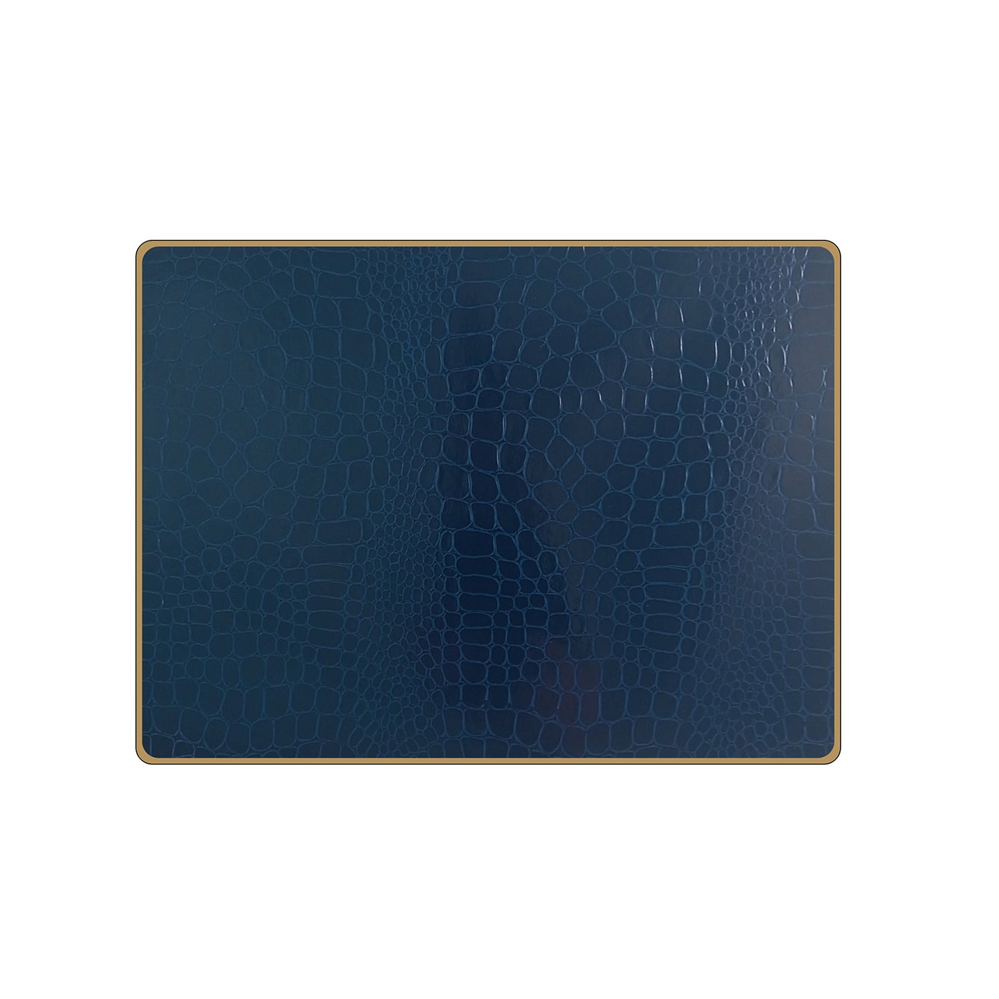 Texture Placemats Croc Blue