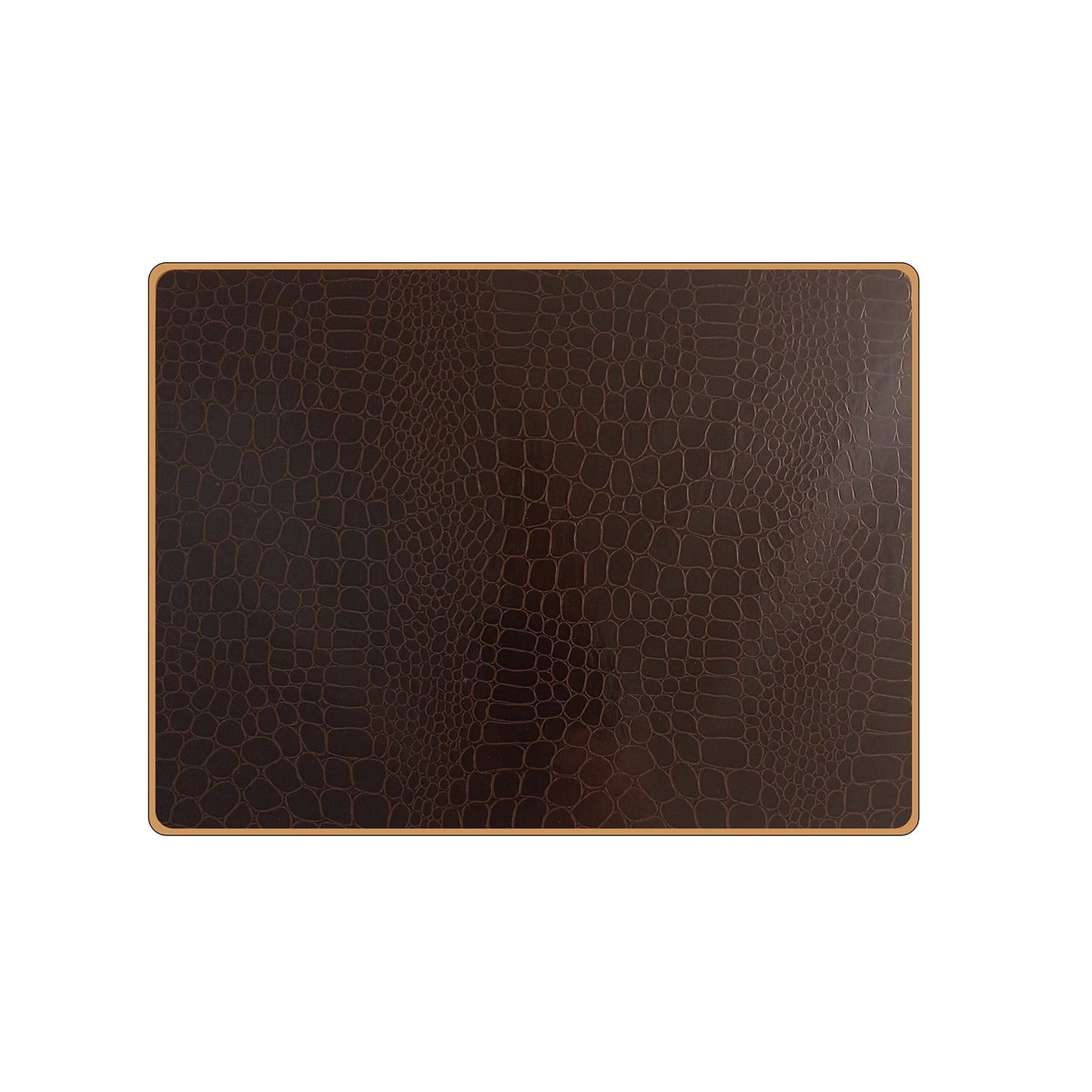 Texture Placemats Croc Brown