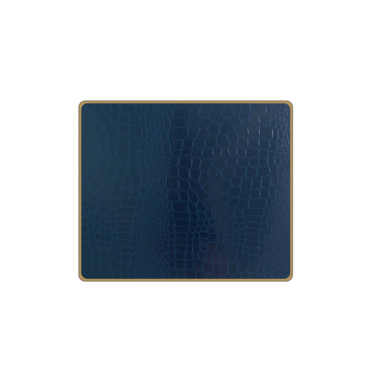 Texture Tablemats Croc Blue