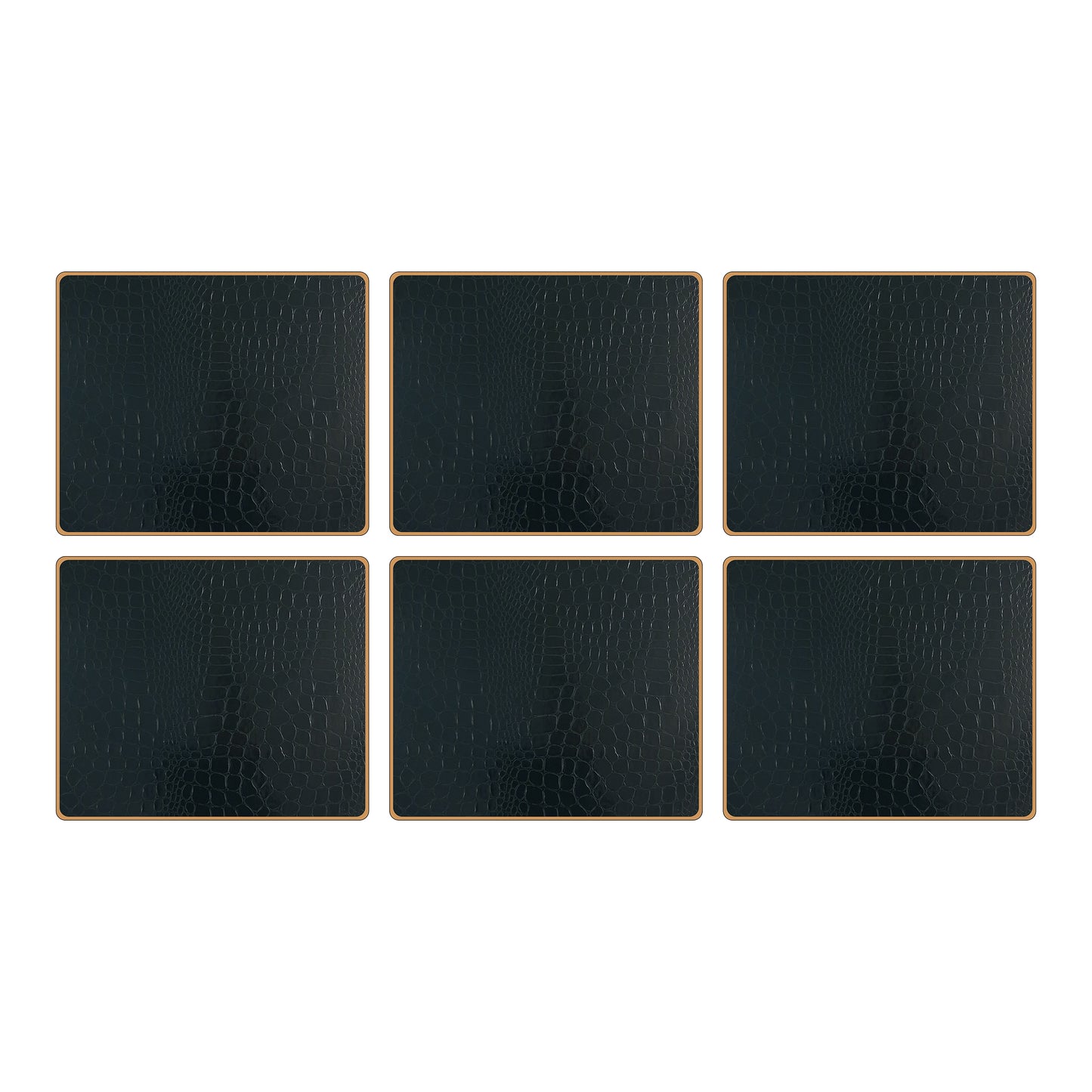Texture Tablemats Croc Green