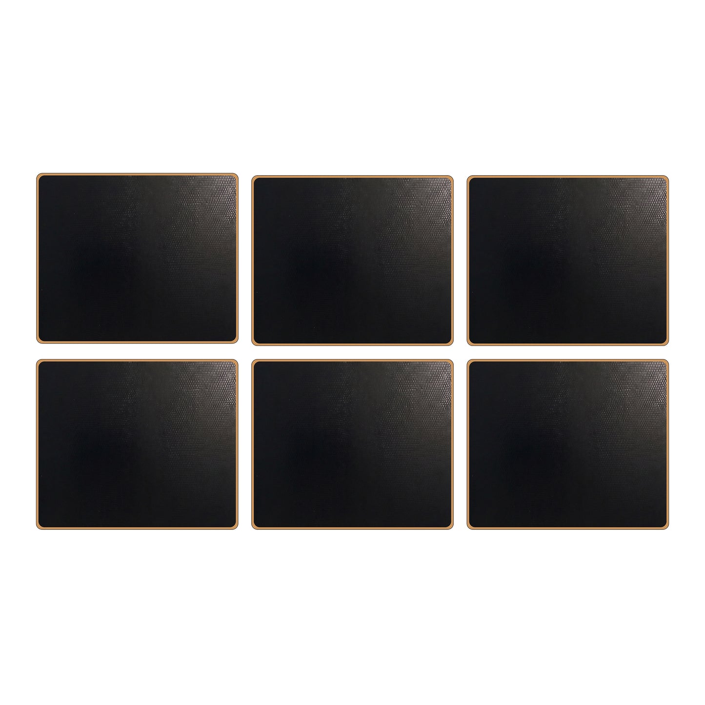 Texture Tablemats Lizard Black