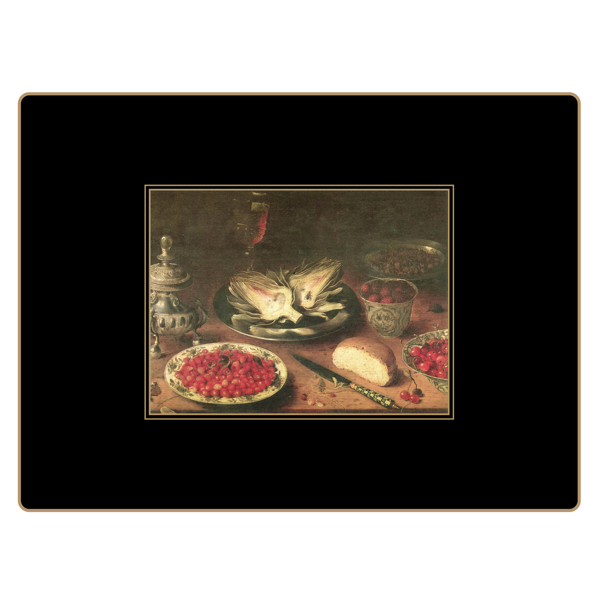 Traditional Continental Placemats 17th Century Still Life Lady Clare Ltd