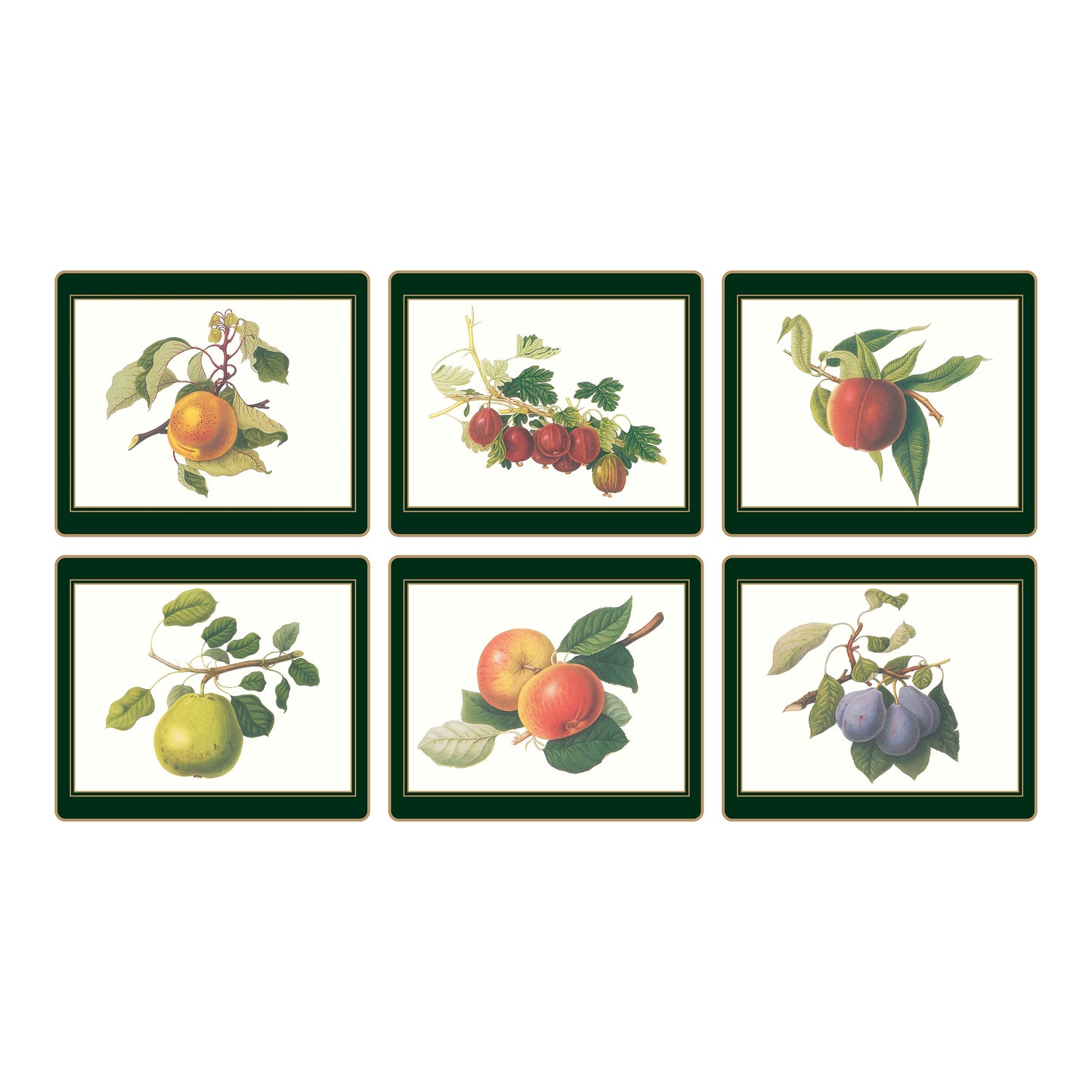 Traditional Tablemats Hooker Fruits